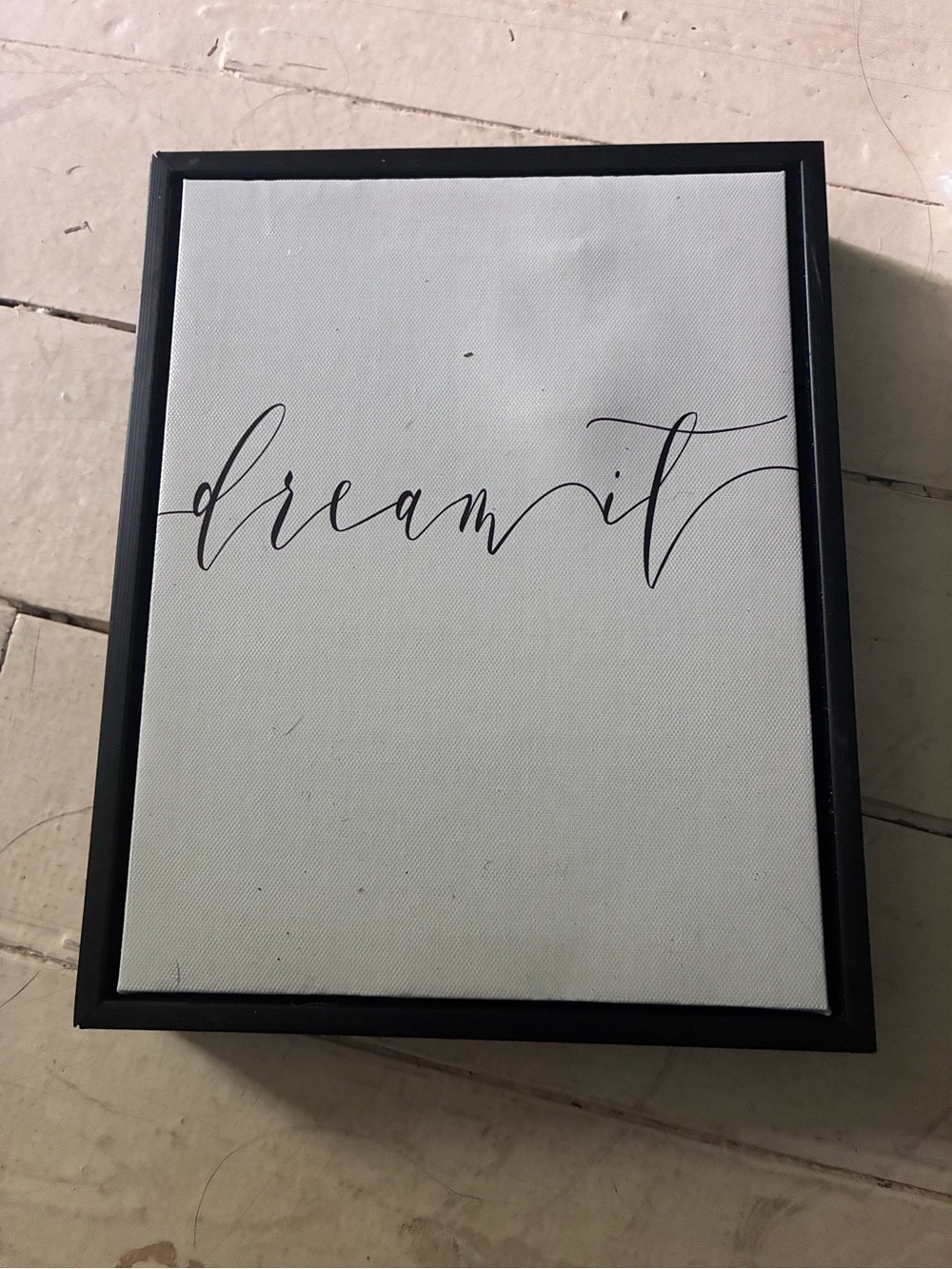 iCanvas "dream it" Prints Canvas Print